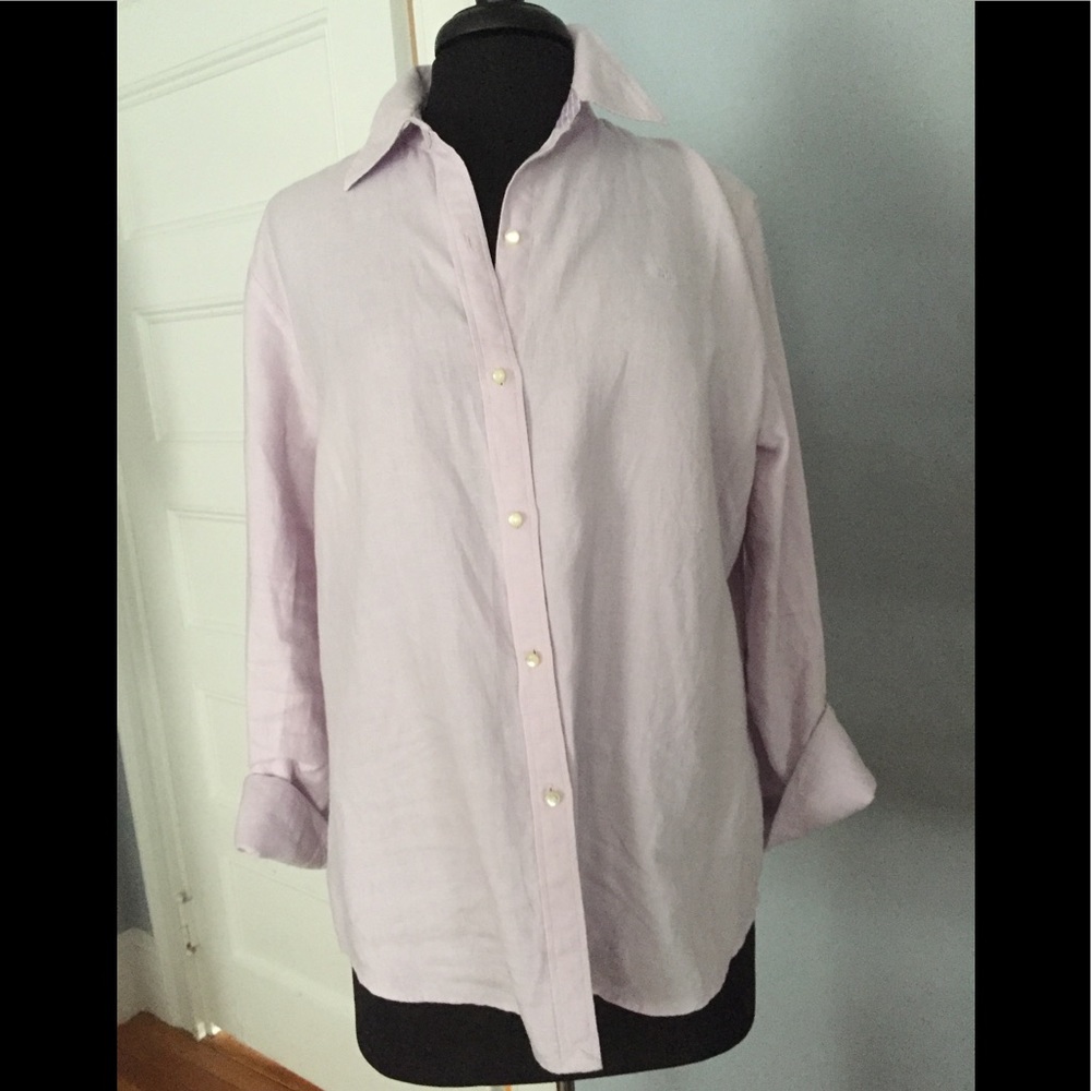 Ralph Lauren lilac women’s blouse.